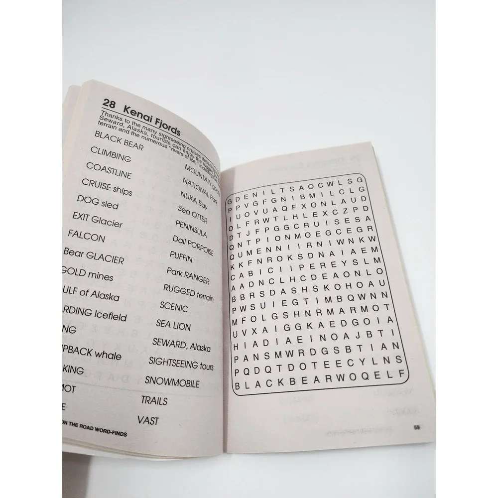 Kappa Books On the Road Word-Finds Volume 2 Travel Puzzle Book Paperback 2024